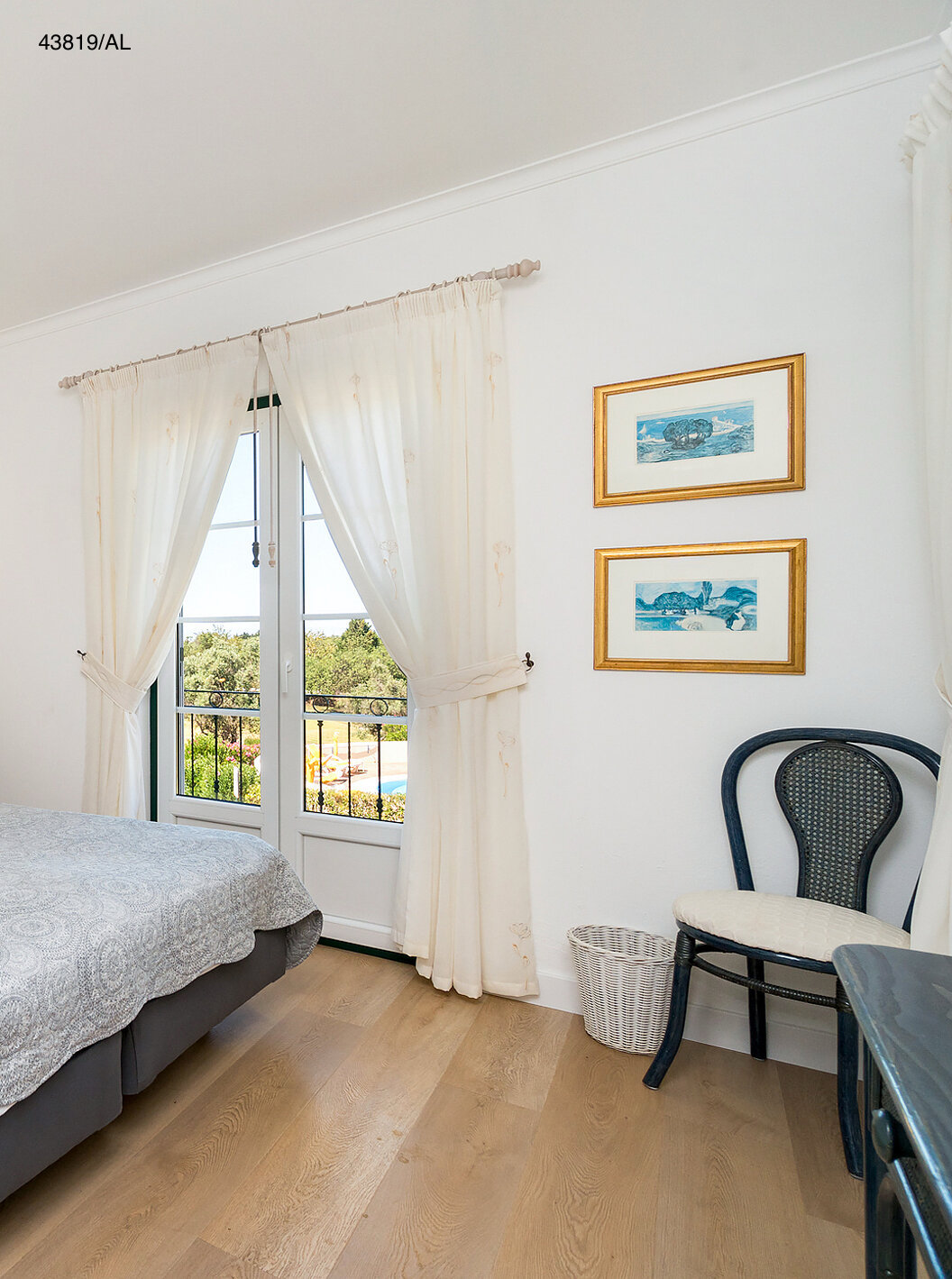 The Pestana Carvoeiro Golf T1 Superior Apartment has a double bed with two nightstands